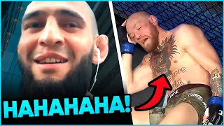 UFC Fighters react to Conor McGregor's TKO loss to Dustin Poirier, Khamzat Chimaev MOCKS Conor