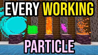 EVERY Working Particle Command! | Minecraft Bedrock & MCPE!