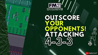 Outscore Your Opponents With This ATTACKING 4-3-3 / Best Football Manager 2021 Tactics