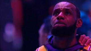 Los Angeles Lakers vs Portland Trail Blazers - [Emotional Tribute for Kobe] Full Game Highlights