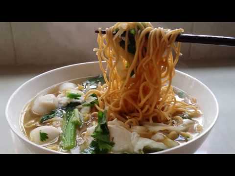 Quick Lunch - Yee Mee Noodle Soup Quick Lunch - Yee Mee Noodle Soup