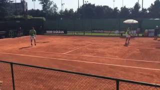 Challenger Milano 2016: il match point di Baldi/Quinzi su Sabanov/Sabanov