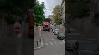 קח תאכל 31 שריפה בבית ברחוב סוקולוב בחיפה