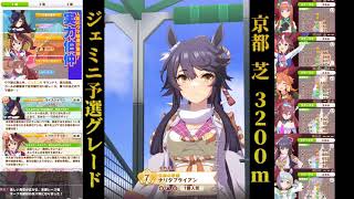 【ウマ娘】予選ラウンド1 ジェミニ杯ナリブ・ライス・ゴルシ【プリティーダービー】