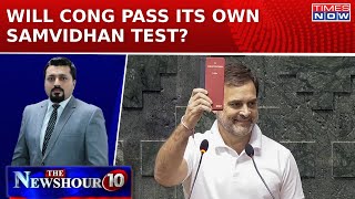 BJP Slams Rahul's Hypocrisy After BRS MLCs Defect | Will Cong Pass Its Own Samvidhan Test?| Newshour