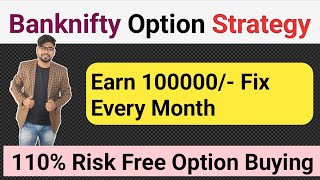 Banknifty Option Strategy | Banknifty Option Buying Strategy | Intraday Trading Strategies | SMU