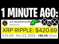 XRP RIPPLE: MAJOR WIN OVER SEC APPROVED! $420.69 ANY MINUTE NOW! - RIPPLE XRP NEWS TODAY