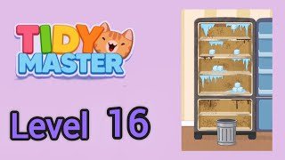 Tidy Master Level 16 Solution Walkthrough
