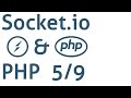 Socket.io & PHP: Emitting data to node server using PHP