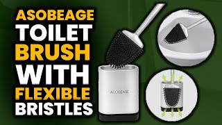 ASOBEAGE Toilet Brush with Flexible Bristles Review | WhatsBest.Ca