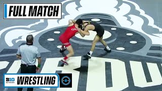 133 LBS: #4 Austin DeSanto (Iowa) vs. Dylan Koontz (OSU) | 2021 B1G Wrestling