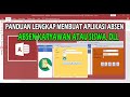 MEMBUAT APLIKASI ABSEN SISWA, KARYAWAN, PEGAWAI DLL MENGGUNAKAN MICROSOFT ACCES