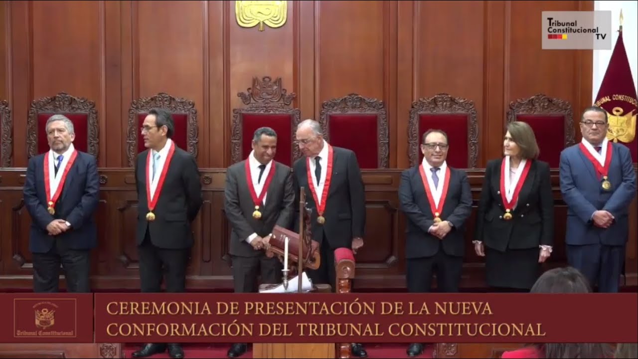 Discurso Del Nuevo Presidente Del Tribunal Constitucional, Francisco ...