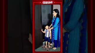 Actress SruthiRaj Cute Video 😍💕 | thalattu serial Shruthi raj | #sruthiraj #shorts