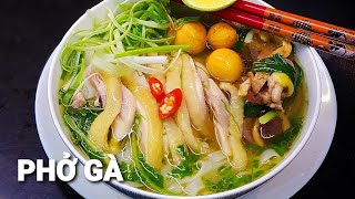 Bí quyết nấu Phở Gà tại nhà ngon hơn nhà hàng | Cà phê sáng VTV3 |Hà Ly Cooking