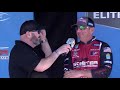 2020 Bassmaster Elite at St  Johns River   Day 1 Weigh In