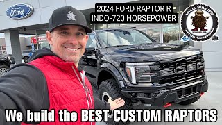 2024 Akins Ford Raptor R INDO Black \u0026 Silver 720 Horsepower