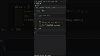 Python PANDAS for Beginners | Data Analysis Made Easy #coding #pythonlearning #pythonprogramming