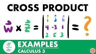 Cross Product Examples | Calculus 3 - JK Math