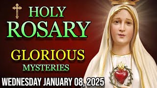 The Holy Rosar Today Wednesday January 08 Glorious Mysteries