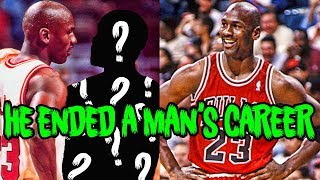 How Michael Jordan ENDED a Man's Career with 3 Words