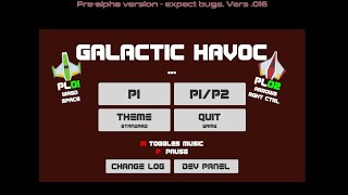 Galactic Havoc - a first hobbyist Unity gamedev snip