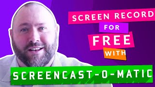 FREE Screen Recorder - Screencast-O-Matic