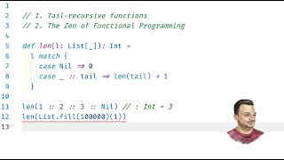 Tail Recursive Functions (in Scala)