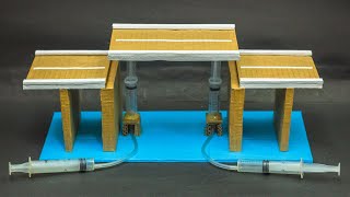 School Science Projects | Lift Bridge Working Model