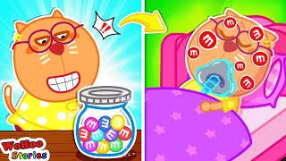 Oh No! Kat Got A Boo Boo! 😭 Don't Leave Me | Educational Videos for Kids @KatFamilyChannel