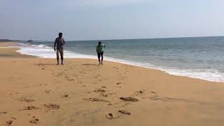 Hindupur kerala trip enjoy in kollam beach(1)