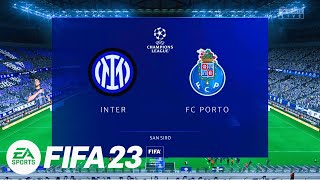 FIFA 23 - Inter Vs. FC Porto - UEFA Champions League 22/23 Round of 16 | Full Match