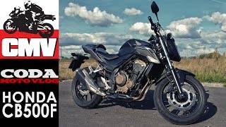 CMV Moto Testy: HONDA CB500F ABS - test, opinia, recenzja, jazda testowa