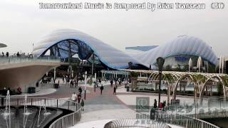 Tomorrowland Overview With Brian Transeau's Background Music Shanghai Disneyland