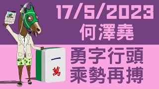 【賽馬貼士】【馬師父】跑馬地草地 (5月17日) I 何澤堯愛不釋手！勇字行頭 乘勢再出擊！