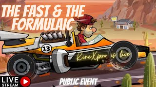 The Fast & The Formulaic Public Event🏎| HILL CLIMB RACING 2 | BGMI | KineXpro Gaming