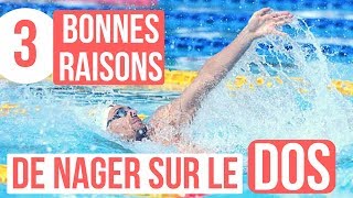 Dos crawlé | 3 bonnes raisons de nager sur le dos