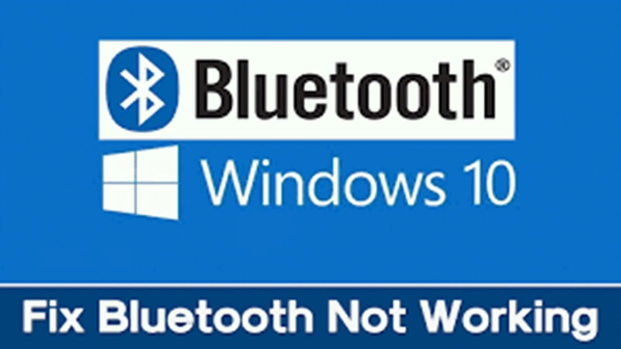 How To Fix Bluetooth On Windows 10 Pc - YouTube