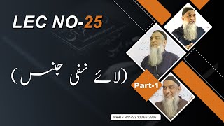 25-Lecture (Lisan-ul-Quran-2022) By Amir Sohail (لائے نفی جنس)