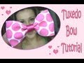 ✄ Tuxedo Bow Tutorial for Beginners & How to Line an Alligator Clip w Ribbon ✄ ✄ Tuxedo Bow Tutorial for Beginners & How to Line an Alligator Clip w Ribbon ✄