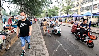 【山东·潍坊】热闹的街边市场，商品丰富且价格实惠 Discover the Real China in 4K HDR