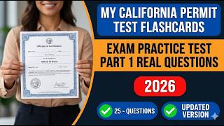 My California Permit Test Flashcards