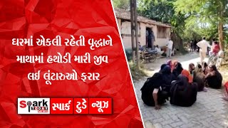 ઘરમાં એકલી રહેતી વૃદ્ધાને માથામાં હથોડી મારી જીવ લઈ લૂંટારુઓ ફરાર 2021 | Spark Today News Vadodara