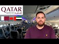 QATAR AIRWAYS A350 Economy Review ✈️ World's Best Airline? | DOH - DXB