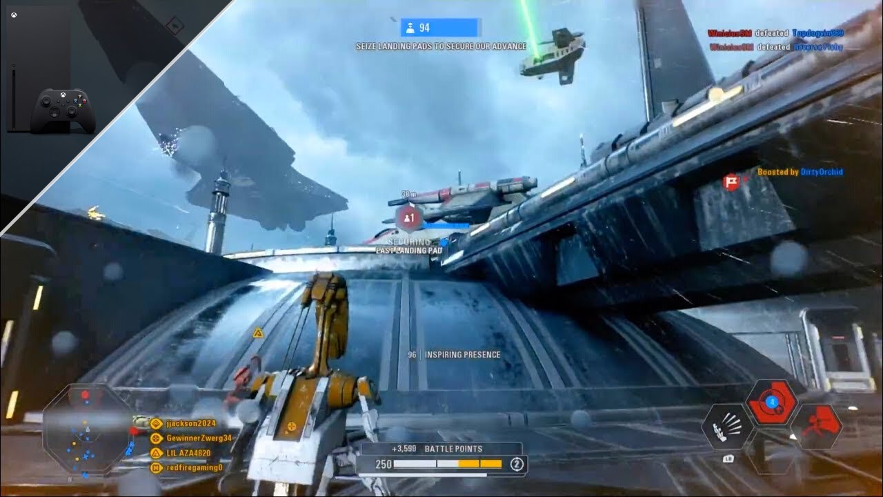 Star Wars Battlefront 2 Xbox Series X Gameplay [120fps Mode] - YouTube