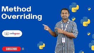 Method Overriding in Python | Python Tutorials - 2022 | Codegnan