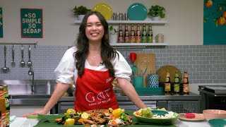 Siti Saleha Prepares Shell Out 3 Rasa and Rojak Buah with Mahsuri Sauce