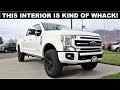 2022 Ford Super Duty Lariat Tremor: What Is With The Interior On This Truck?