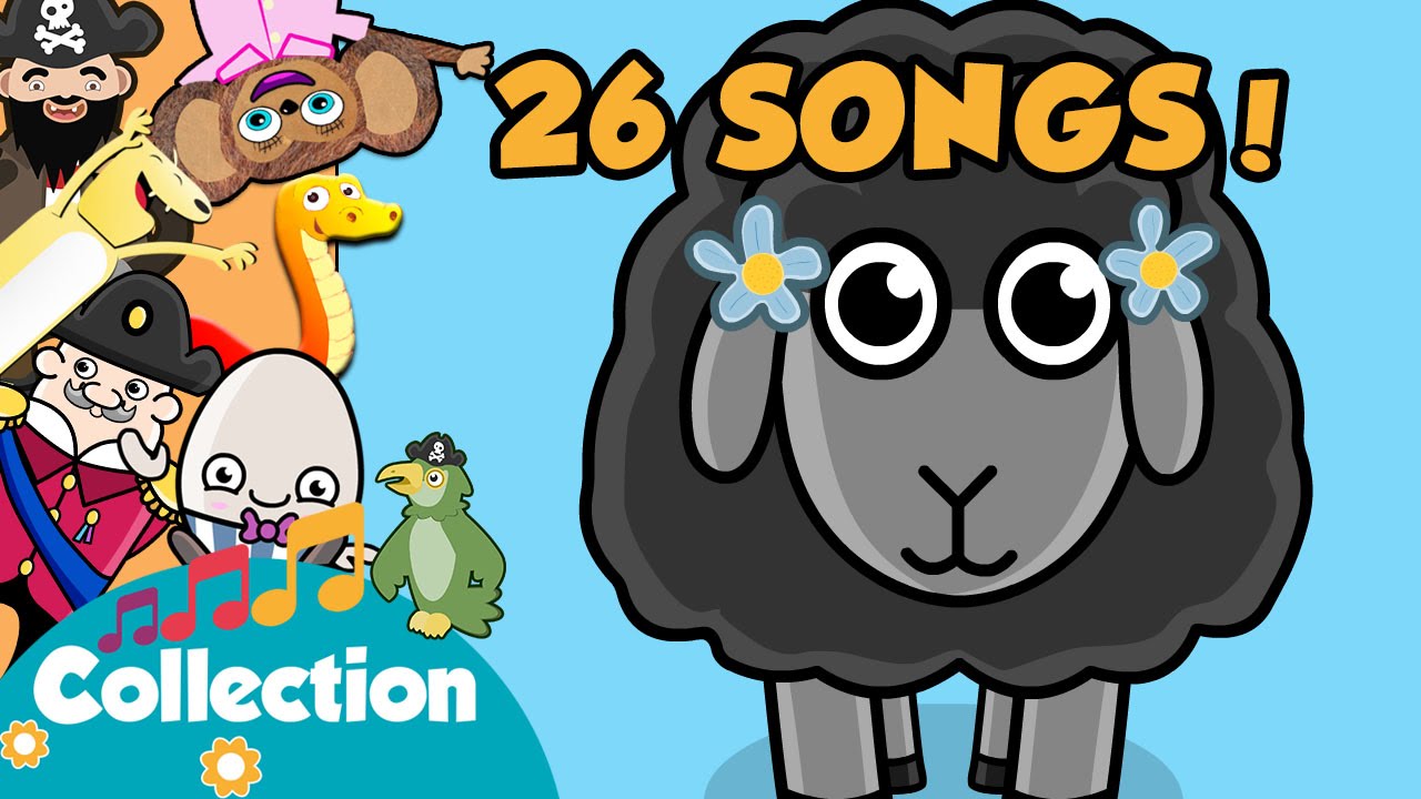 Baa Baa Black Sheep And More Nursery Rhymes Songs - YouTube