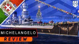 КРЕЙСЕР MICHELANGELO! НУЖНО БОЛЬШЕ ПМК! МИР КОРАБЛЕЙ/WORLD OF WARSHIPS